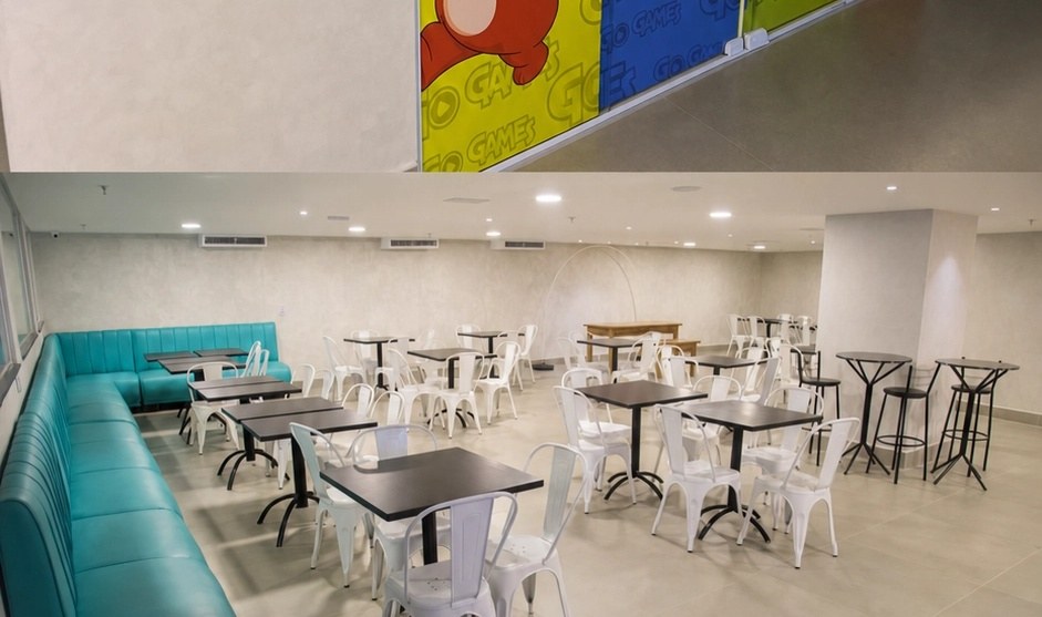 Salão de Festas completo para festa infantil — Go Games Rio Jacarepaguá